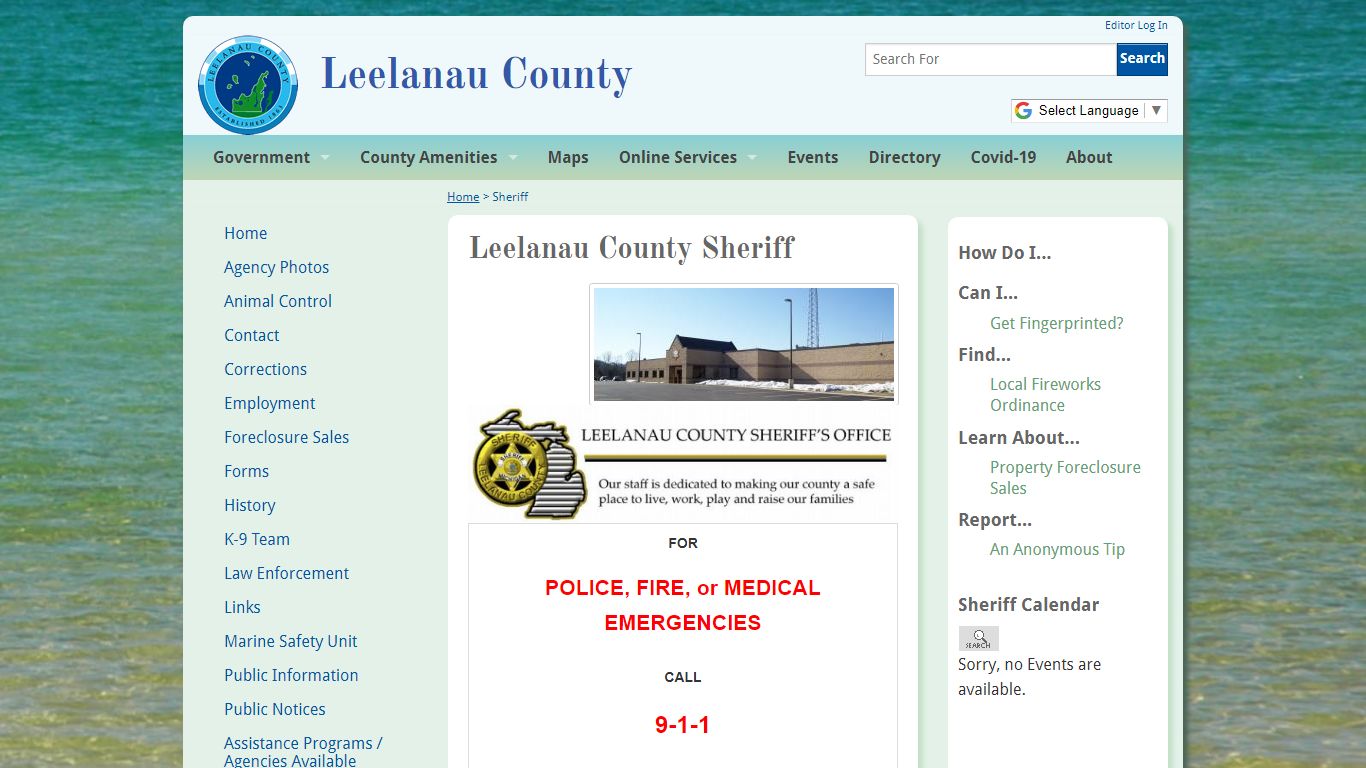 Leelanau County Sheriff